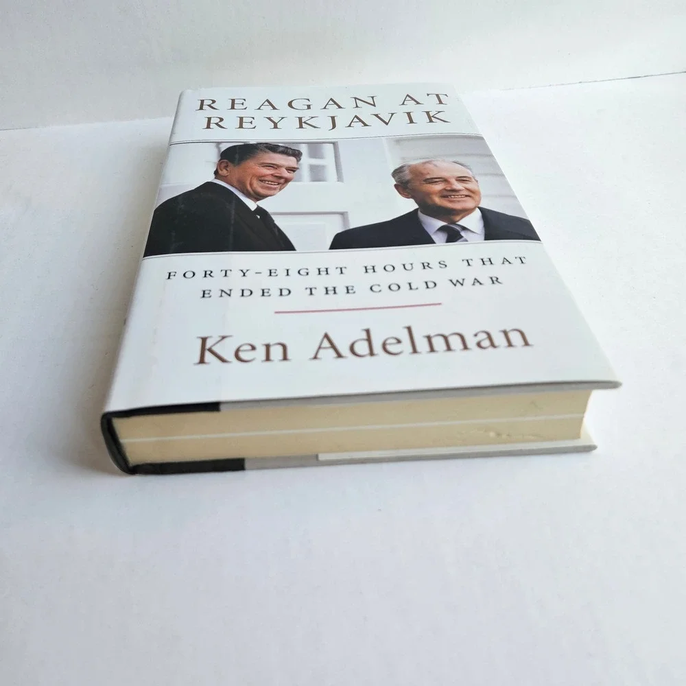Reagan At Reykjavik Ken Adelman Hardcover Cold War History Book 9780062310194